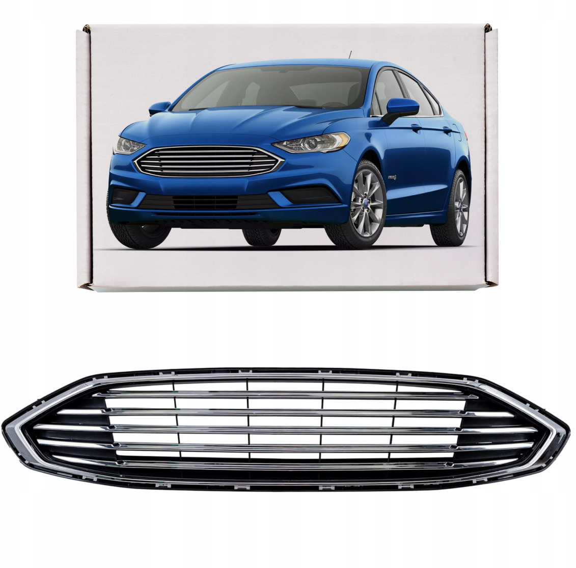 ცხაური FUSION 2017-2019 (ქრომირებული)